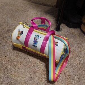 Loungefly Mickey Mouse Bag with Pink Accents